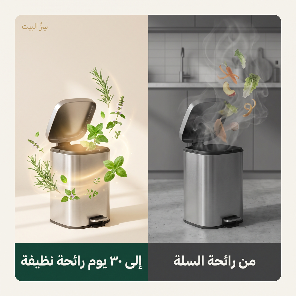 من رائحة السلة إلى ٣٠ يوم رائحة نظيفة