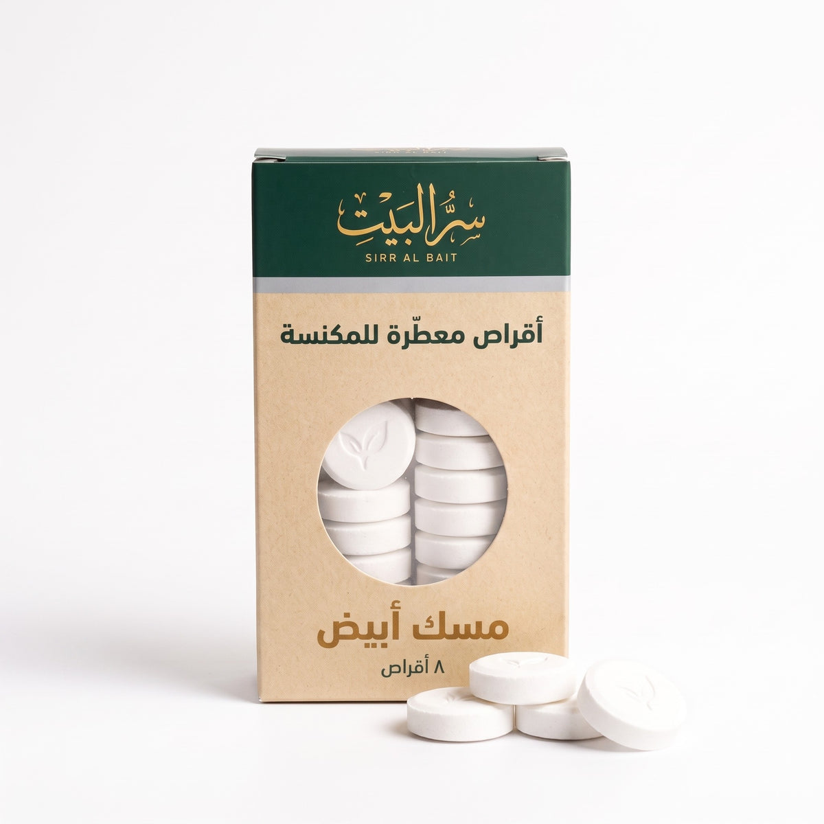أقراص معطّرة للمكنسة — مسك أبيض